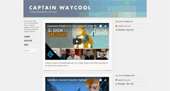 Desktop Screenshot of captainwaycool.com